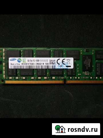 Серверная оперативная память Samsung ddr3 8 gb 160 Новосибирск - изображение 1