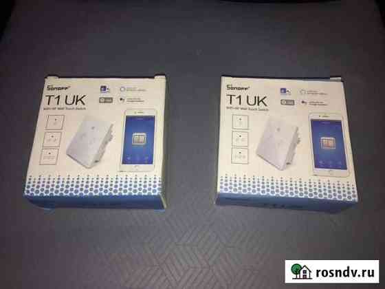Сенсорный WiFi переключатель Sonoff T1,T2 UK Щёлково