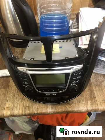 Штатная магнитола на hyundai solaris Лангепас - изображение 1