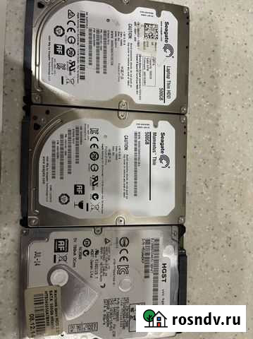 Жесткий диск 500гб 3 штуки Саратов - изображение 1