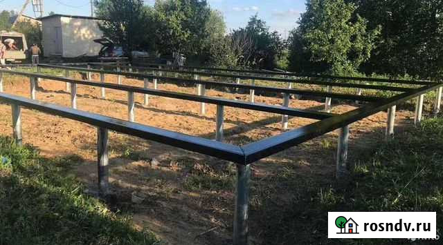 Винтовые сваи под ключ Фундамент на винтовых сваях Мга - изображение 1