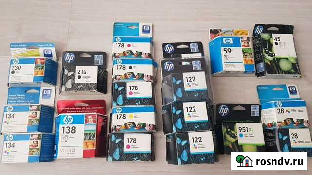 Новые оригинальные картриджи HP Томск - изображение 1