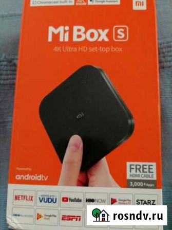 TV приставка mi box s Новомосковск - изображение 1
