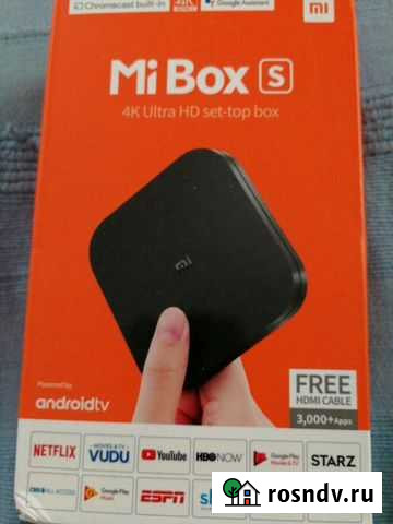 TV приставка mi box s Новомосковск - изображение 1
