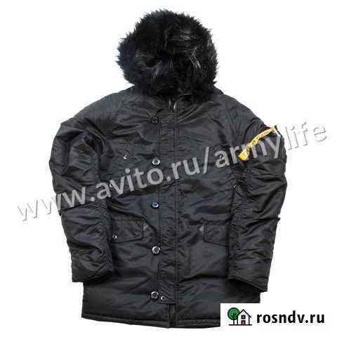 Куртка N3B husky denali, black line Пермь