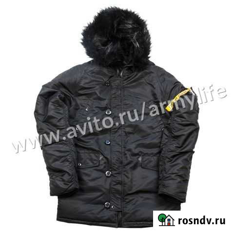 Куртка N3B husky denali, black line Пермь - изображение 1
