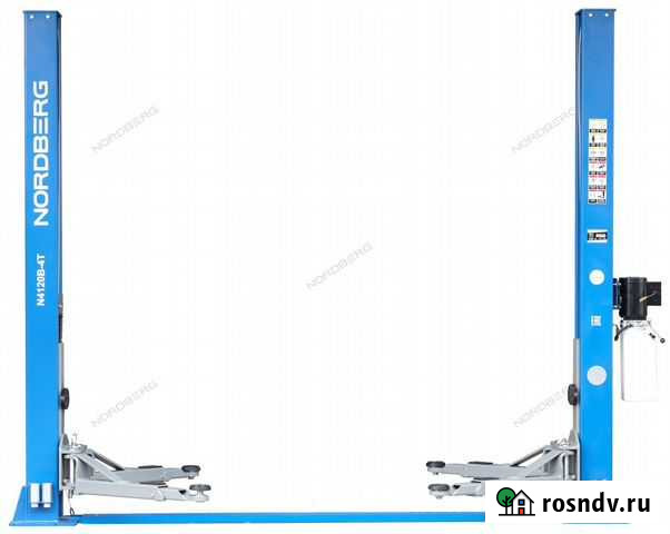 Подъемник автомобильный 4 тонны nordberg N4120B-4T Элиста - изображение 1