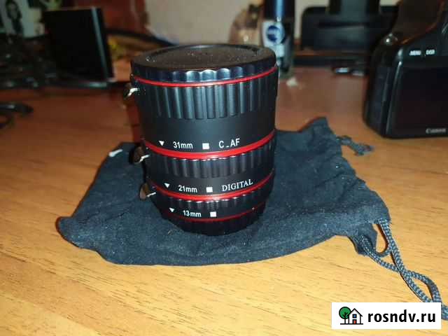 Кольца для макросъёмки для canon Ульяновск - изображение 1
