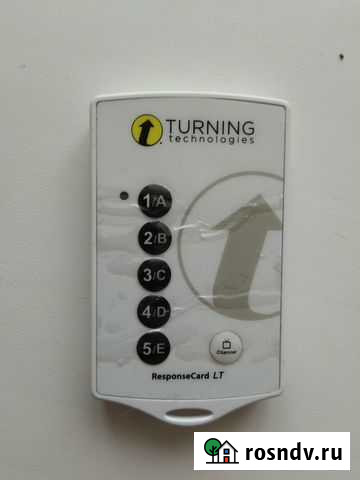 Пульт системы голосования ResponseCard LT Уфа - изображение 1