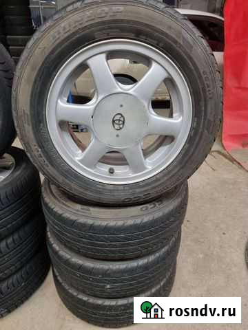 Dunlop Eco EC201 на литых дисках Toyota Кемерово - изображение 1