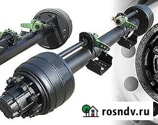 Ось в сборе BMT на низкорамный трал Иркутск - изображение 1