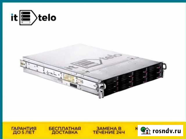 Сервер SM 6027R/12LFF/SAS3/2бп/2x2665/32gb Екатеринбург - изображение 1