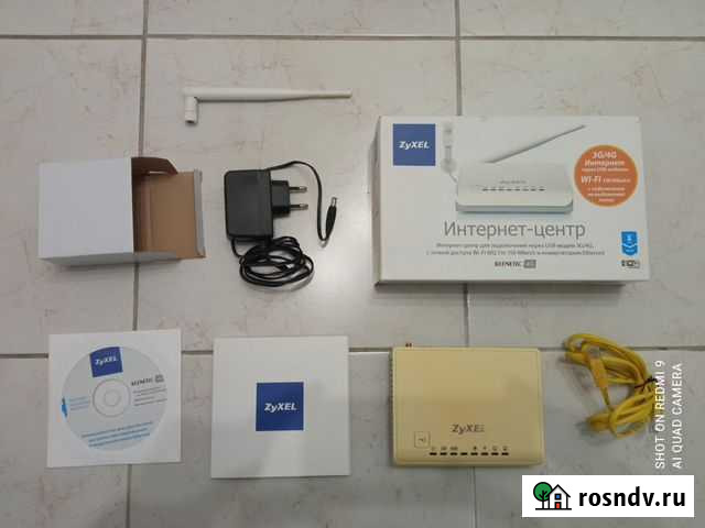 Роутер ZuXel Ceenetic 4G (не рабочий) Краснодар - изображение 1
