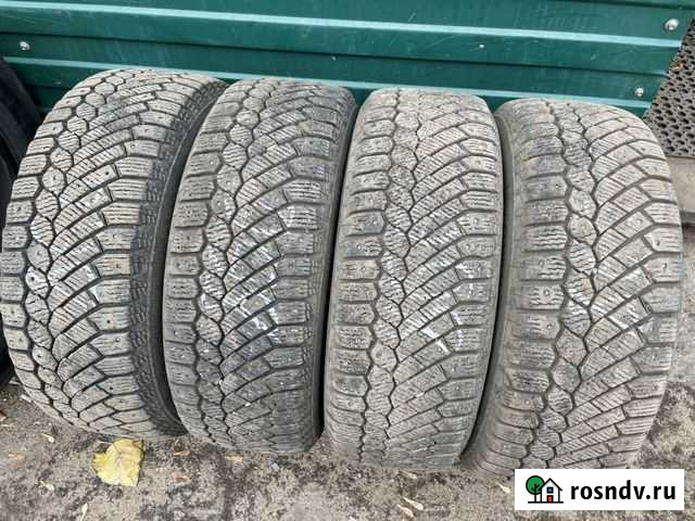 195 60 R 15 Continental Ice Contact 4шт Омск - изображение 1