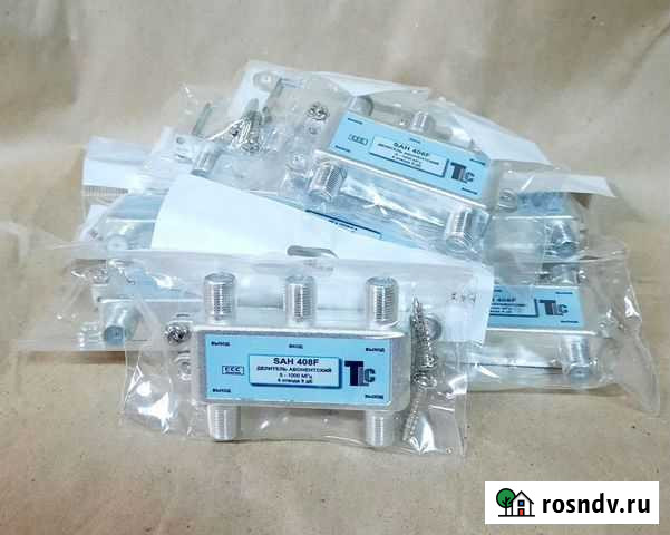 Делитель тв сигнала SAH 408F Джалиль - изображение 1