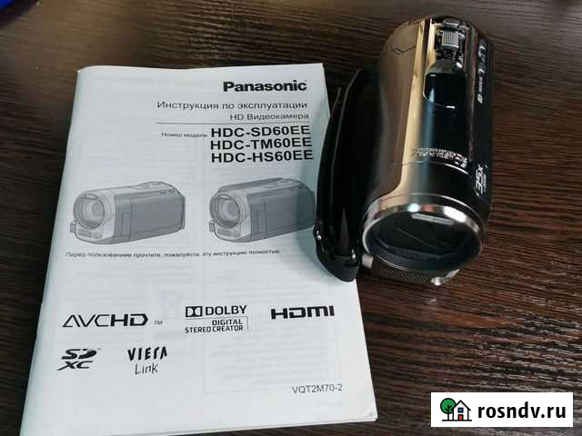 Видеокамера panasonic HDC-TM60 Москва - изображение 1