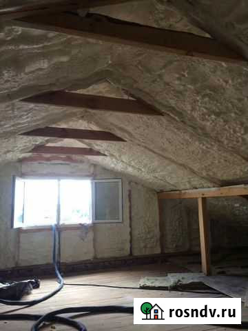 Утепление напылением пенополиуретана Юрга - изображение 1