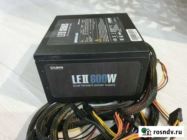 Блок питания Zalman 600w Улан-Удэ - изображение 1