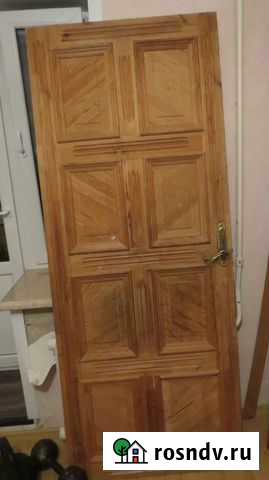 Двери из массива сосны дерева + наличники Курск - изображение 1
