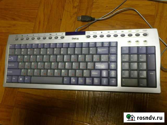 Клавиатура Dialog KP-103U (USB) Люберцы - изображение 1