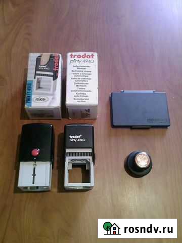 Печати trodat printy 4940. Подушка kores. Печать Челябинск - изображение 1
