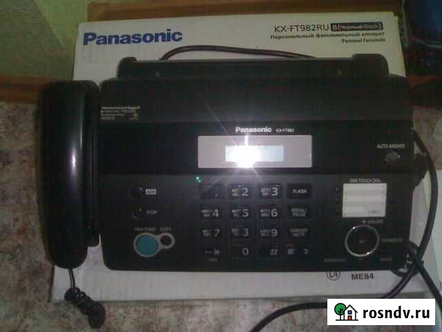 Факс панасоник kx-ft982ru Челябинск - изображение 1