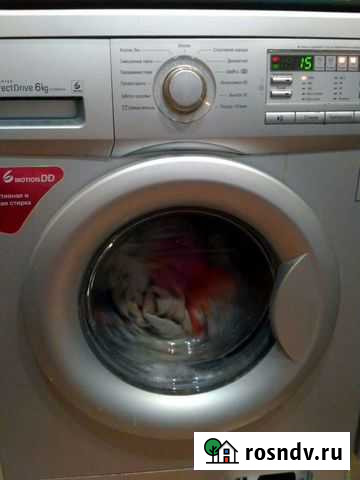 Стиральная машина бу lg 6 кг Волгоград - изображение 1