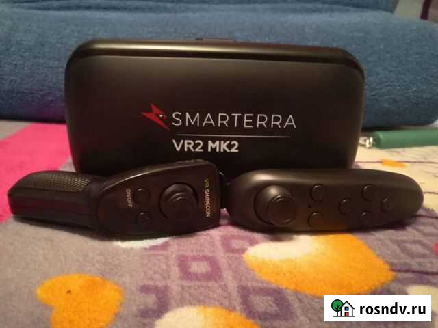 Очки вертуальные с двумя джойстиками Комсомольск-на-Амуре - изображение 1