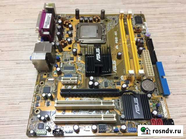 Asus P5B-MX сокет LGA775 чипсет Intel 946GZ Омск - изображение 1