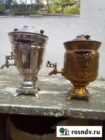 Самовар латунный электрический Ессентуки - изображение 1