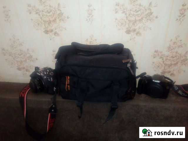 Сумка для камеры и фотоаппарат с оптикой Энгельс - изображение 1