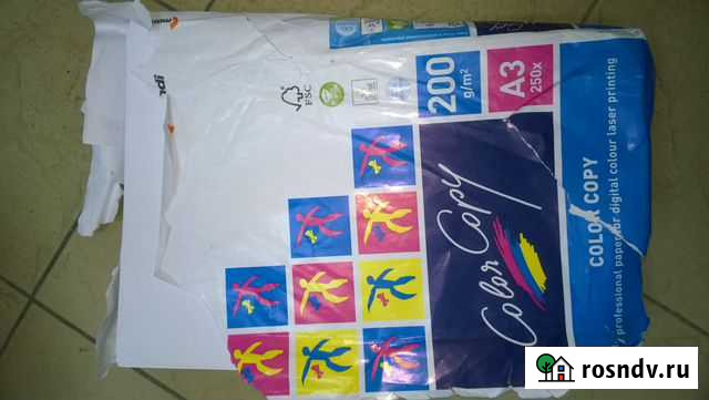 Бумага А3, две упаковки, 200гр и 80гр Воронеж - изображение 1