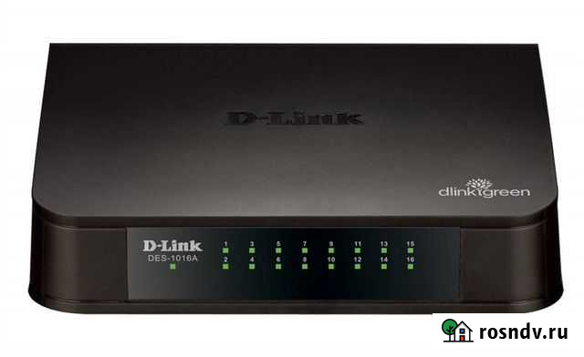 Продам коммутатор D-Link DES-1016A/E Иркутск - изображение 1