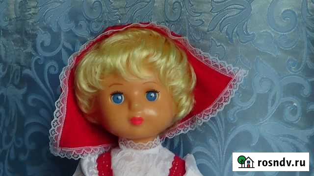 Кукла Красная шапочка. СССР. Винтаж. (53 см.) Благовещенск - изображение 1
