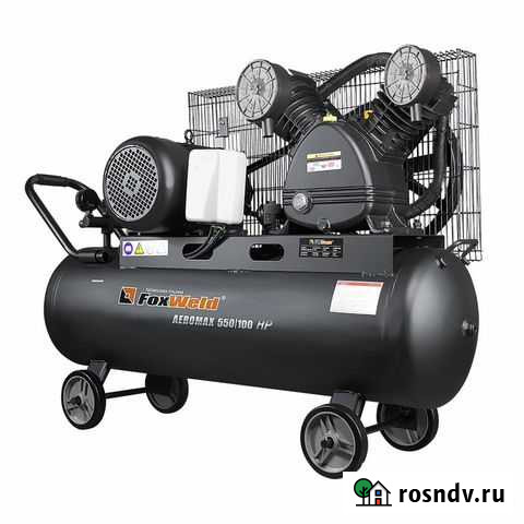 Компрессор масляный ременной aeromax 550/100 HP (п Махачкала - изображение 1