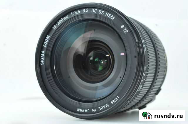 Объектив sigma 18-200 DS OS HSM Кирово-Чепецк - изображение 1