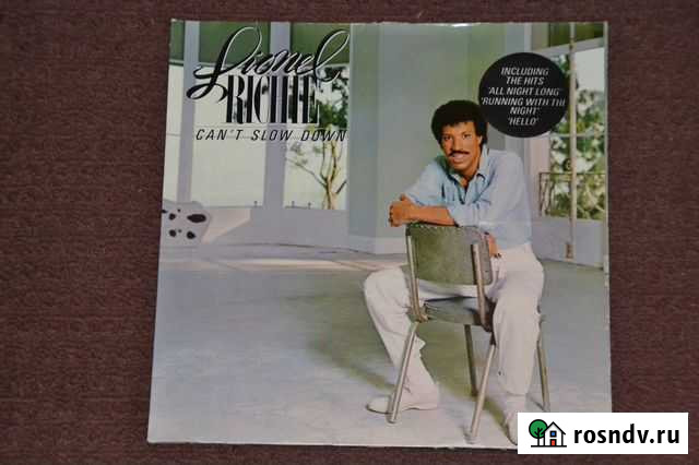 Lionel Richie - Cant Slow Down (1983) Костомукша - изображение 1