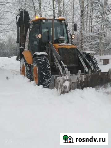 Уборка снега экскаватором, трактором Иваново - изображение 1