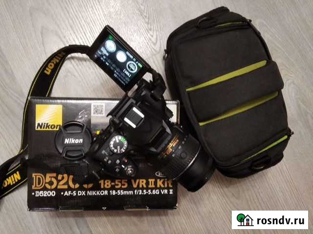 Зеркальный фотоаппарат nikon d5200 Йошкар-Ола - изображение 1