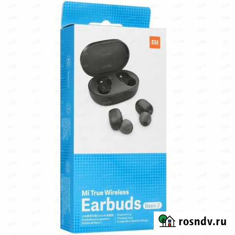 TWS Xiaomi Mi True Wireless Earbuds Basic 2 черный Красноярск - изображение 1