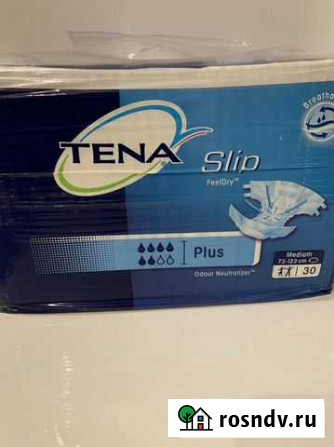 Памперсы для взрослых tena slip plus Рязань - изображение 1