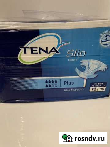 Памперсы для взрослых tena slip plus Рязань - изображение 1