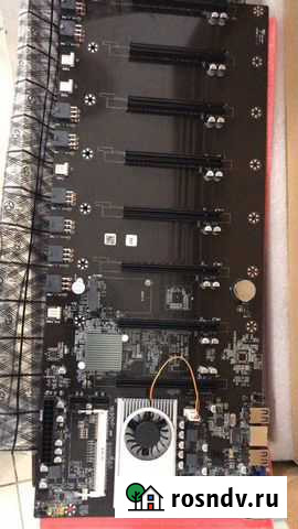 Материнская плата для майнинга на 8 карт Хасавюрт - изображение 1