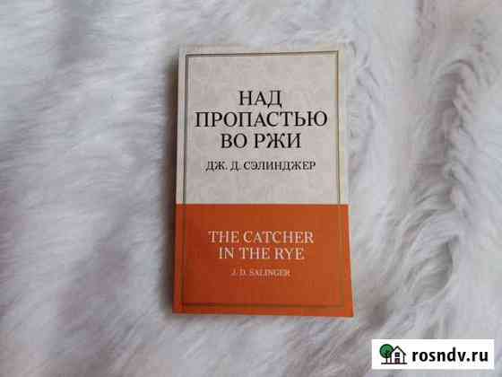 Книга Над пропастью во ржи, Джером Сэлинджер Пенза