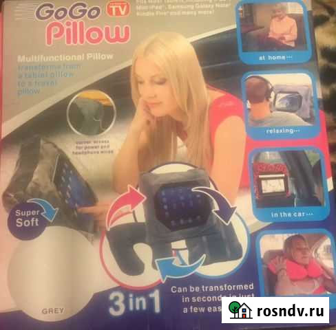 Подушка подголовник чехол Казань - изображение 1