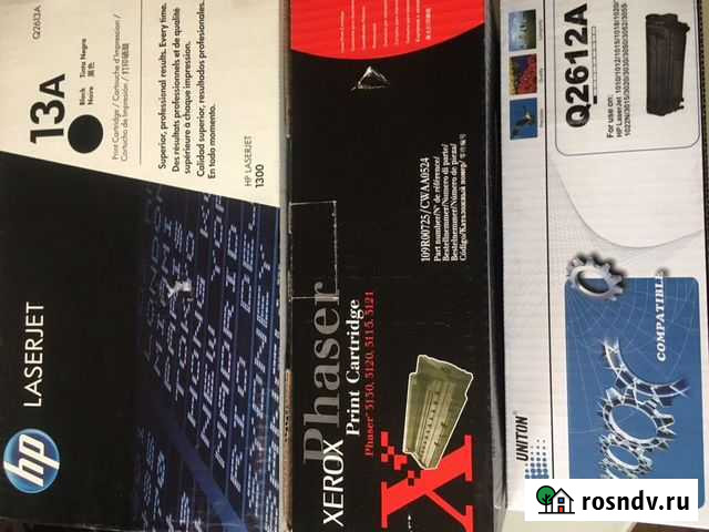 Картридж HP, Xerox Вологда - изображение 1