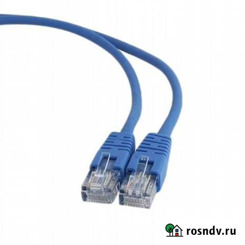Патч-корд UTP кат. 5e, 5м синий Пермь - изображение 1