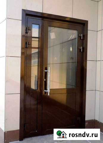 Входная дверь алюминий Камень-на-Оби - изображение 1
