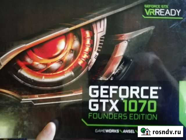 Видеокарта gtx 1070 8gb Иркутск - изображение 1