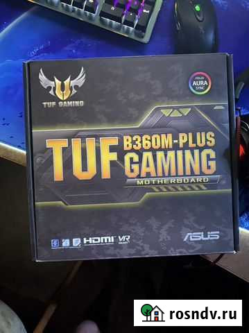 Asus TUF B360M-plus gaming 1151 так и 1151v2 Бийск - изображение 1